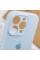 Силіконовий чохол Silicone Case Full Camera Protective (AA) для Apple iPhone 14 Pro (6.1) - Блакитний / Sweet Blue - фото