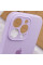 Силіконовий чохол Silicone Case Full Camera Protective (AA) для Apple iPhone 14 Pro (6.1) - Бузковий / Lilac - фото