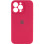 Силиконовый чехол Silicone Case Full Camera Protective (AA) для Apple iPhone 14 Pro Max (6.7) - Красный / Rose Red