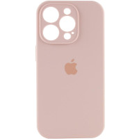 Силиконовый чехол Silicone Case Full Camera Protective (AA) для Apple iPhone 14 Pro Max (6.7) - Розовый / Pink Sand