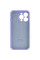 Силиконовый чехол Silicone Case Full Camera Protective (AA) для Apple iPhone 14 Pro Max (6.7) - Сиреневый / Dasheen - фото