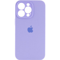 Силиконовый чехол Silicone Case Full Camera Protective (AA) для Apple iPhone 14 Pro Max (6.7) - Сиреневый / Dasheen