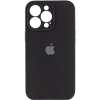 Силіконовий чохол Silicone Case Full Camera Protective (AA) для Apple iPhone 14 Pro Max (6.7) - Чорний / Black