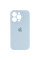 Силиконовый чехол Silicone Case Full Camera Protective (AA) для Apple iPhone 14 Pro Max (6.7) - Голубой / Sweet Blue - фото