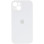 Силіконовий чохол Silicone Case Full Camera Protective (AA) для Apple iPhone 14 (6.1) - Білий / White