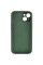Силіконовий чохол Silicone Case Full Camera Protective (AA) для Apple iPhone 14 (6.1) - Зелений / Cyprus Green - фото