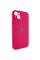 Силіконовий чохол Silicone Case Full Camera Protective (AA) для Apple iPhone 14 (6.1) - Червоний / Rose Red - фото