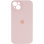 Силиконовый чехол Silicone Case Full Camera Protective (AA) для Apple iPhone 14 (6.1) - Розовый / Pink Sand