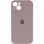 Силиконовый чехол Silicone Case Full Camera Protective (AA) для Apple iPhone 14 (6.1) - Серый / Lavender