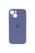 Силіконовий чохол Silicone Case Full Camera Protective (AA) для Apple iPhone 14 (6.1) - Сірий / Lavender Gray - фото