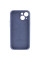 Силіконовий чохол Silicone Case Full Camera Protective (AA) для Apple iPhone 14 (6.1) - Сірий / Lavender Gray - фото