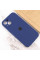 Силиконовый чехол Silicone Case Full Camera Protective (AA) для Apple iPhone 14 (6.1) - Синий / Deep navy - фото