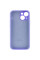 Силіконовий чохол Silicone Case Full Camera Protective (AA) для Apple iPhone 14 (6.1) - Бузковий / Dasheen - фото