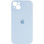 Силиконовый чехол Silicone Case Full Camera Protective (AA) для Apple iPhone 14 (6.1) - Голубой / Sweet Blue