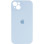 Силіконовий чохол Silicone Case Full Camera Protective (AA) для Apple iPhone 14 (6.1) - Блакитний / Sweet Blue