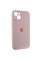 Силіконовий чохол Silicone Case Full Camera Protective (AA) для Apple iPhone 14 (6.1) - Рожевий / Chalk Pink - фото