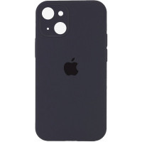 Силіконовий чохол Silicone Case Full Camera Protective (AA) для Apple iPhone 14 (6.1) - Сірий / Dark Gray