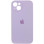 Силіконовий чохол Silicone Case Full Camera Protective (AA) для Apple iPhone 14 (6.1) - Бузковий / Lilac