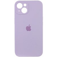 Силіконовий чохол Silicone Case Full Camera Protective (AA) для Apple iPhone 14 (6.1) - Бузковий / Lilac