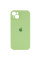 Силиконовый чехол Silicone Case Full Camera Protective (AA) для Apple iPhone 14 (6.1) - Зеленый / Pistachio - фото