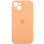 Силиконовый чехол Silicone Case Full Camera Protective (AA) для Apple iPhone 14 (6.1) - Оранжевый / Cantaloupe