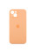 Силіконовий чохол Silicone Case Full Camera Protective (AA) для Apple iPhone 14 (6.1) - Помаранчевий / Cantaloupe - фото