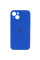 Силіконовий чохол Silicone Case Full Camera Protective (AA) для Apple iPhone 14 (6.1) - Синій / Capri Blue - фото