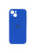 Силиконовый чехол Silicone Case Full Camera Protective (AA) для Apple iPhone 14 (6.1) - Синий / Capri Blue - фото