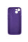 Силиконовый чехол Silicone Case Full Camera Protective (AA) для Apple iPhone 14 (6.1) - Фиолетовый / Amethyst - фото