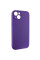 Силиконовый чехол Silicone Case Full Camera Protective (AA) для Apple iPhone 14 (6.1) - Фиолетовый / Amethyst - фото