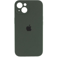 Силіконовий чохол Silicone Case Full Camera Protective (AA) для Apple iPhone 14 Plus (6.7) - Зелений / Cyprus Green