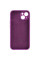 Силіконовий чохол Silicone Case Full Camera Protective (AA) для Apple iPhone 14 Plus (6.7) - Фіолетовий / Grape - фото