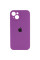 Силіконовий чохол Silicone Case Full Camera Protective (AA) для Apple iPhone 14 Plus (6.7) - Фіолетовий / Grape - фото