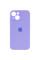Силіконовий чохол Silicone Case Full Camera Protective (AA) для Apple iPhone 15 (6.1) - Бузковий / Dasheen - фото
