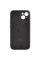 Силіконовий чохол Silicone Case Full Camera Protective (AA) для Apple iPhone 15 (6.1) - Чорний / Black - фото
