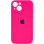 Силіконовий чохол Silicone Case Full Camera Protective (AA) для Apple iPhone 15 (6.1) - Рожевий / Barbie pink