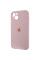 Силіконовий чохол Silicone Case Full Camera Protective (AA) для Apple iPhone 15 (6.1) - Рожевий / Chalk Pink - фото