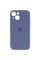Силіконовий чохол Silicone Case Full Camera Protective (AA) для Apple iPhone 15 (6.1) - Сірий / Lavender Gray - фото