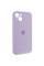 Силіконовий чохол Silicone Case Full Camera Protective (AA) для Apple iPhone 15 (6.1) - Бузковий / Lilac - фото
