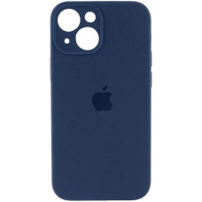 Силіконовий чохол Silicone Case Full Camera Protective (AA) для Apple iPhone 15 (6.1) - Синій / Abyss Blue