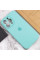 Силіконовий чохол Silicone Case Full Camera Protective (AA) для Apple iPhone 15 Pro (6.1) - Бірюзовий / Marine Green - фото