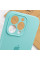 Силіконовий чохол Silicone Case Full Camera Protective (AA) для Apple iPhone 15 Pro (6.1) - Бірюзовий / Marine Green - фото