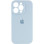 Силіконовий чохол Silicone Case Full Camera Protective (AA) для Apple iPhone 15 Pro (6.1) - Блакитний / Sweet Blue