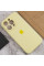 Силиконовый чехол Silicone Case Full Camera Protective (AA) для Apple iPhone 15 Pro (6.1) - Желтый / Mellow Yellow - фото