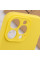 Силиконовый чехол Silicone Case Full Camera Protective (AA) для Apple iPhone 15 Pro (6.1) - Желтый / Yellow - фото