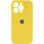 Силіконовий чохол Silicone Case Full Camera Protective (AA) для Apple iPhone 15 Pro (6.1) - Жовтий / Yellow