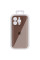 Силиконовый чехол Silicone Case Full Camera Protective (AA) для Apple iPhone 15 Pro (6.1) - Коричневый / Brown - фото