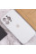 Силіконовий чохол Silicone Case Full Camera Protective (AA) для Apple iPhone 15 Pro Max (6.7) - Білий / White - фото