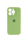 Силиконовый чехол Silicone Case Full Camera Protective (AA) для Apple iPhone 15 Pro Max (6.7) - Мятный / Mint - фото