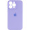 Силіконовий чохол Silicone Case Full Camera Protective (AA) для Apple iPhone 15 Pro Max (6.7) - Бузковий / Dasheen
